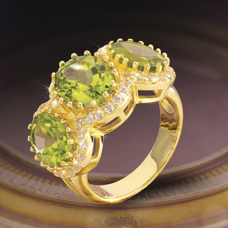 Paradise Peridot Ring